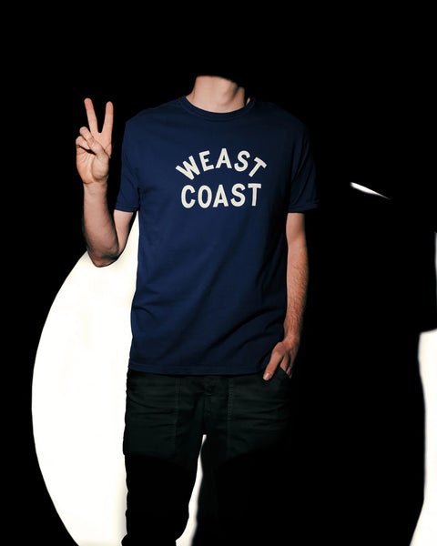 Navy Novel-Tee